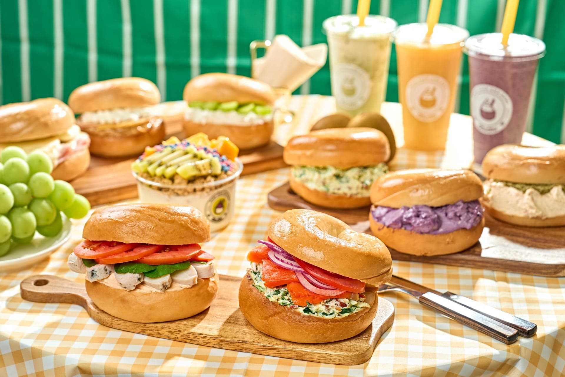 베이글 샌드위치